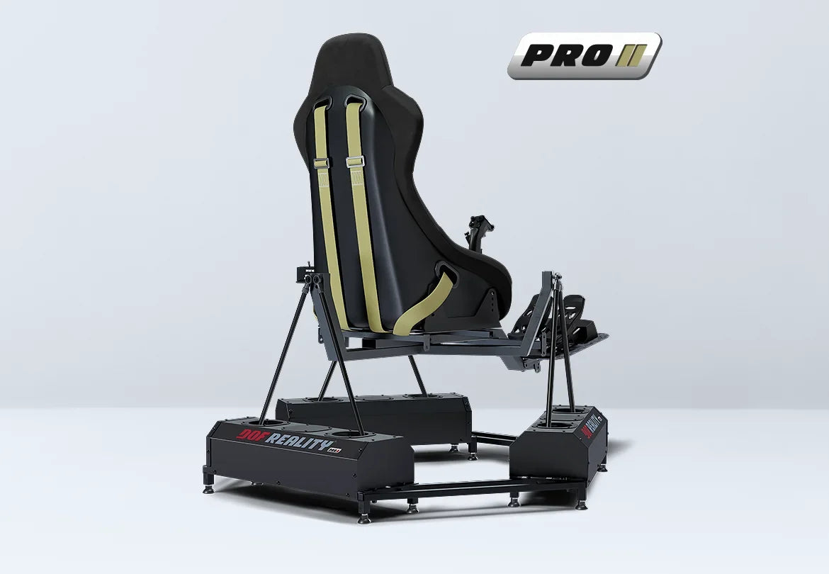 DOF Reality® P6 Motion Helicopter Simulator – 6-Axis PRO Ready-to-Play Platform