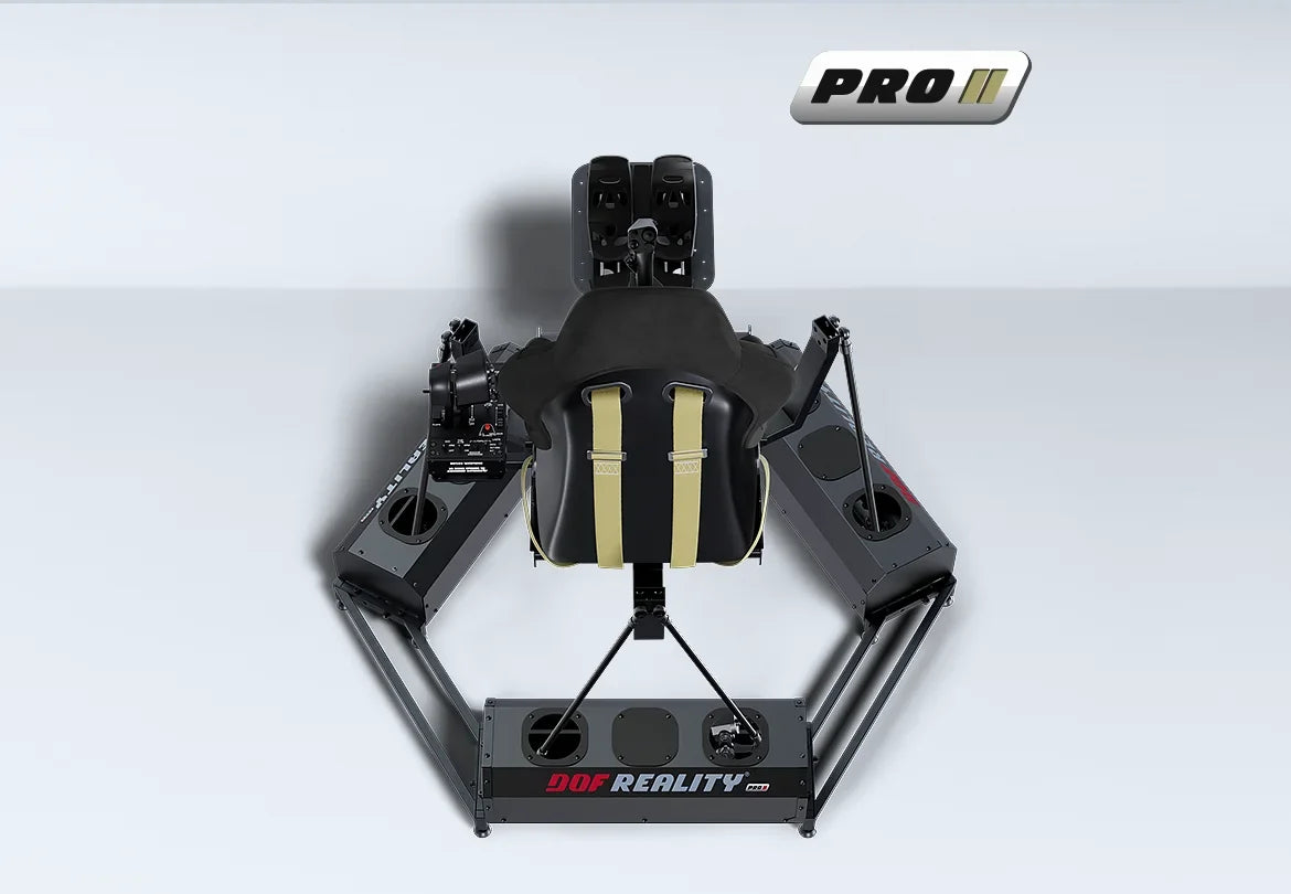 DOF Reality® P6 Motion Helicopter Simulator – 6-Axis PRO Ready-to-Play Platform