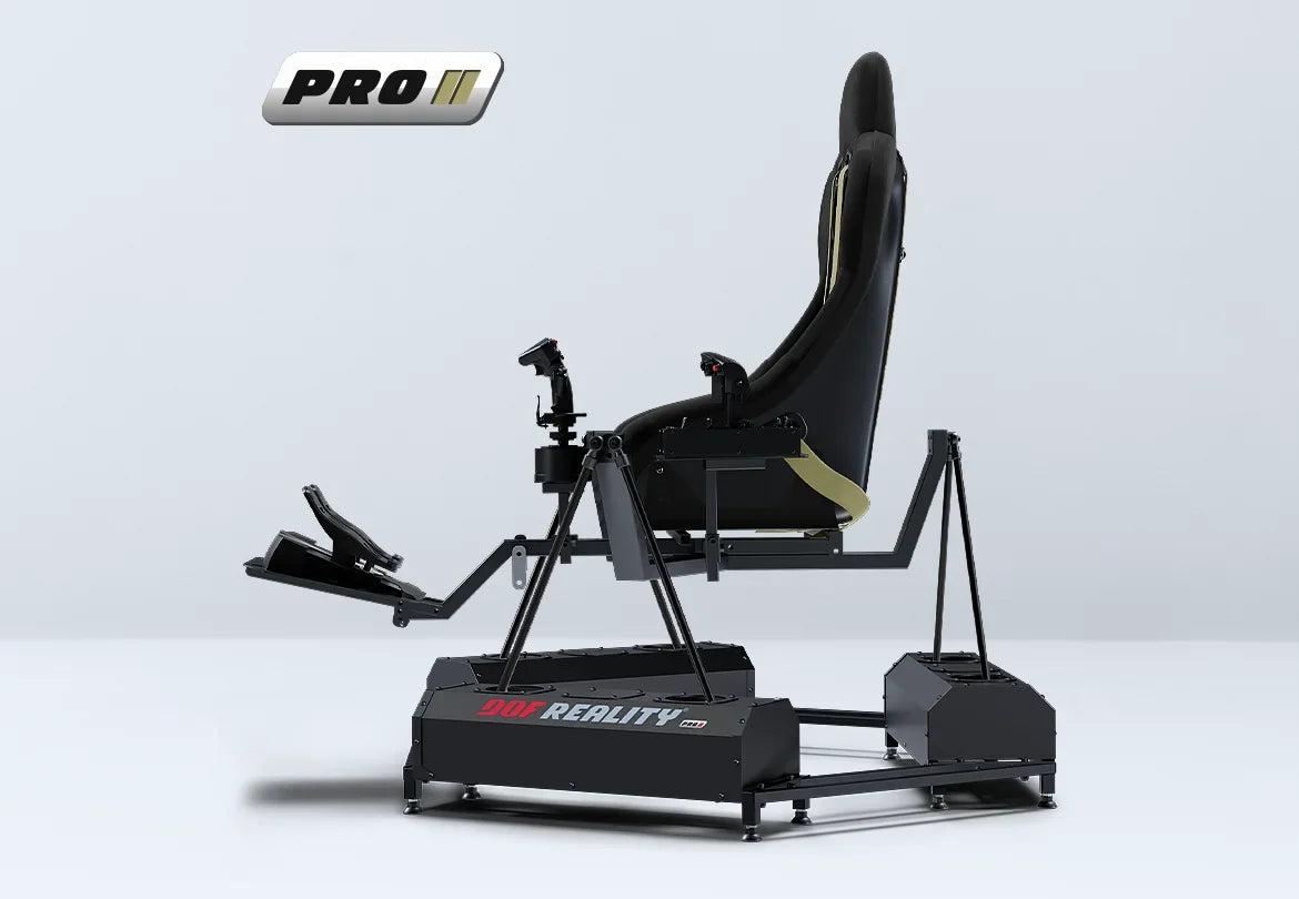 DOF Reality® P6 Motion Helicopter Simulator – 6-Axis PRO Ready-to-Play Platform
