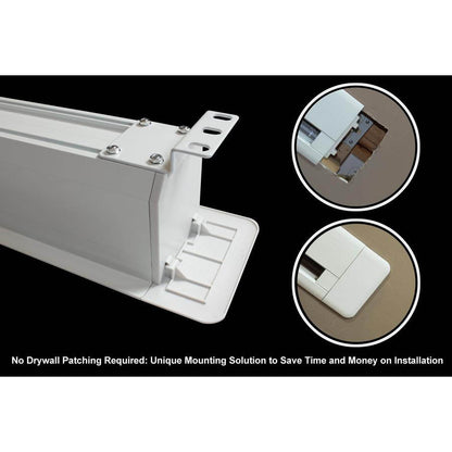 EluneVision 120" Reference Studio 4K+ Tab-Tensioned In-Ceiling Projector Screen